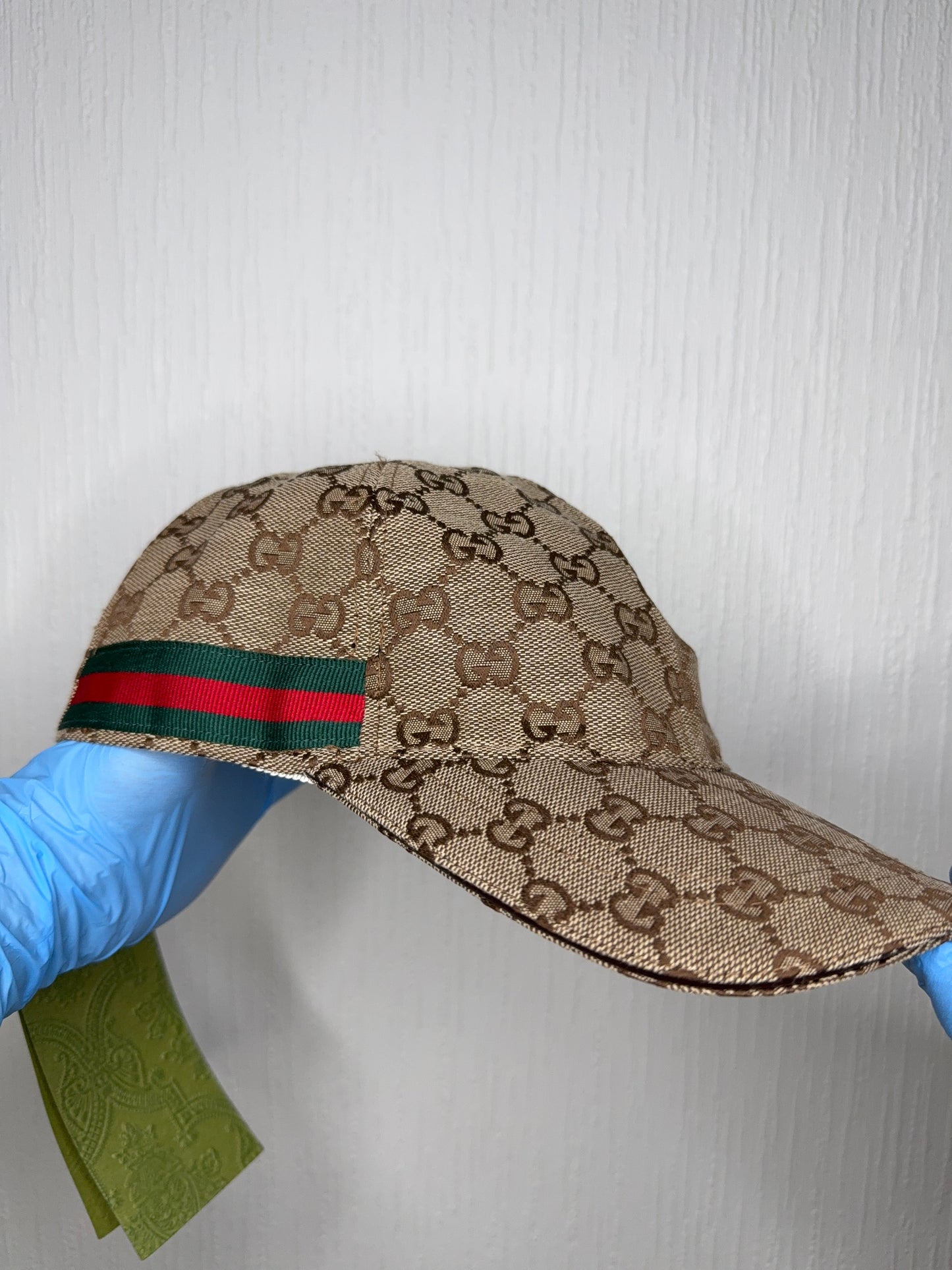 Gucci Canva Keps Beige