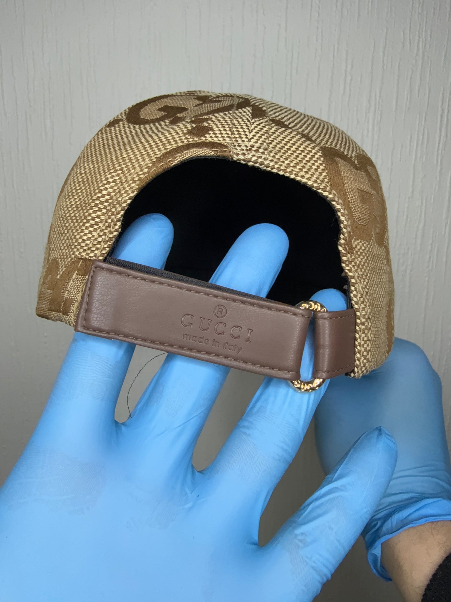Beige Jumbo GG Keps