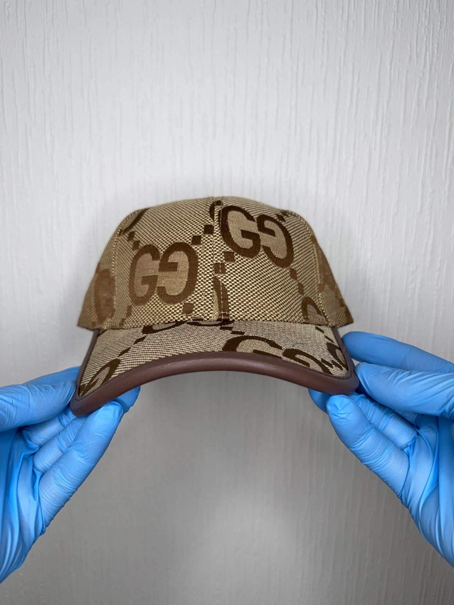 Beige Jumbo GG Keps