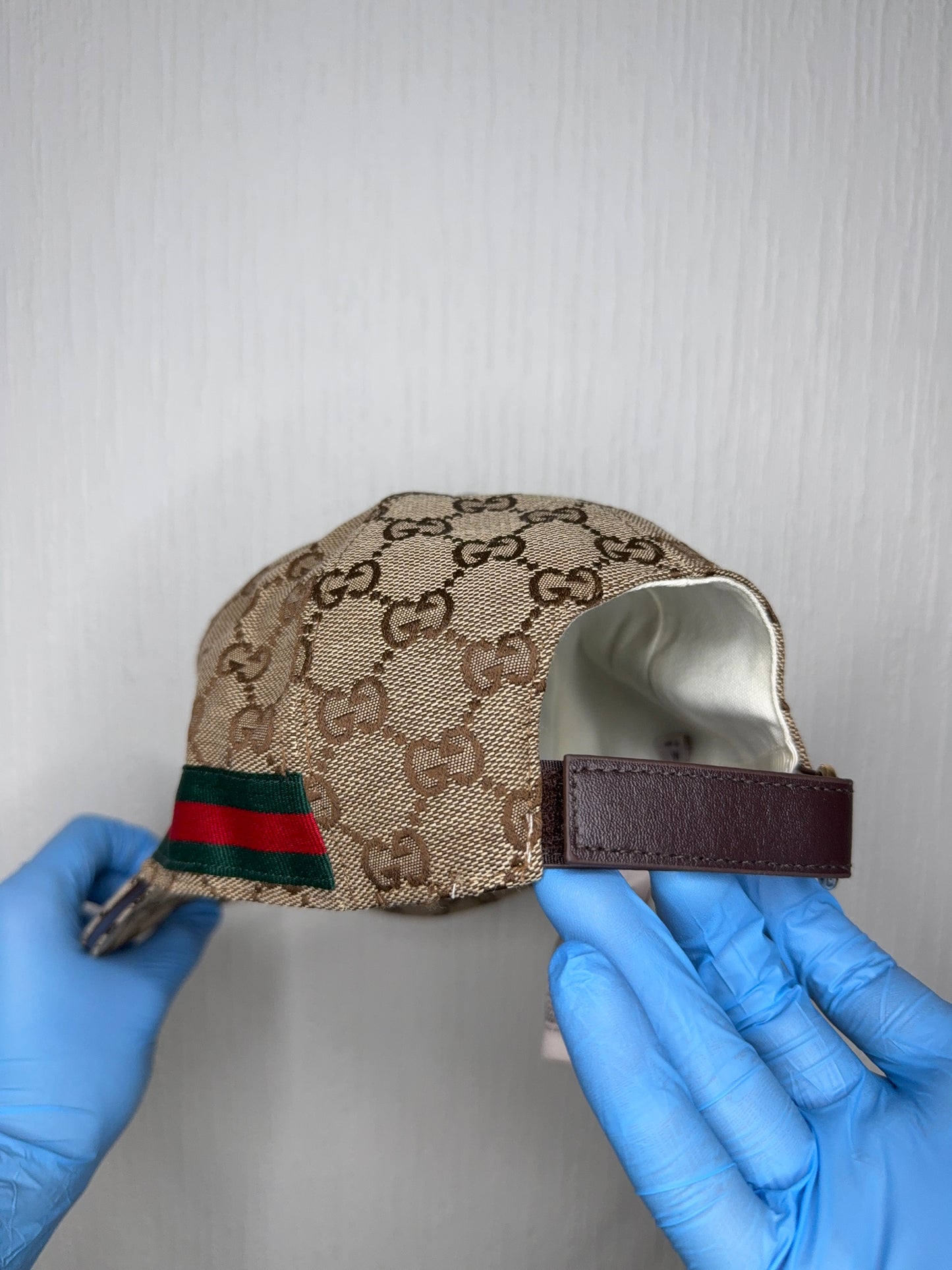Gucci Canva Keps Beige