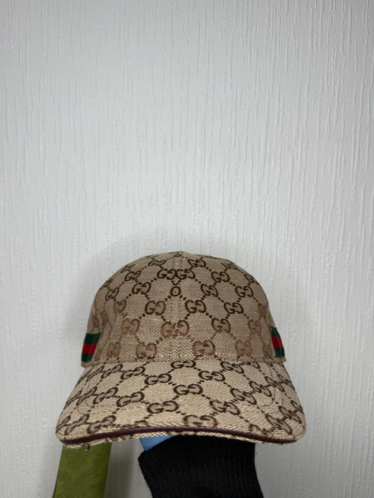Gucci Canva Keps Beige