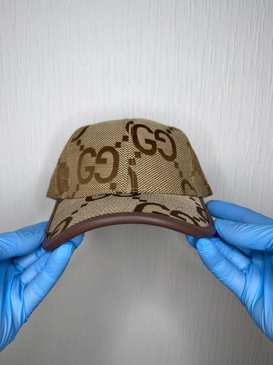 Beige Jumbo GG Keps